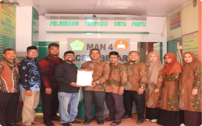 SELAMAT DATANG! Bersama Membangun Pendidikan: MAN Sabang dan MAN 4 Aceh Besar