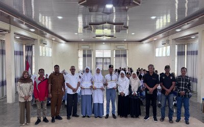 Disiplin dan Kerja Keras Berbuah Hasil, Tiga Siswa MAN 4 Aceh Besar Lolos Seleksi Paskibraka Kabupaten 2026